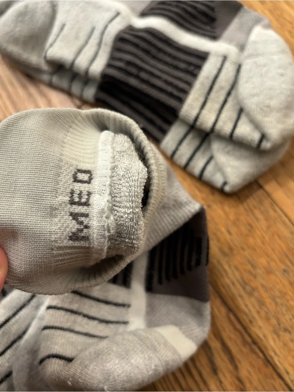 Men's Athletic Low-Cut Socks — Gray Performance 3-Pack